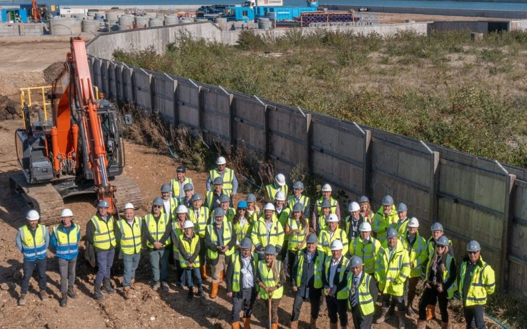 Rund supports Portsmouth regeneration scheme Victory Quay in breaking ground