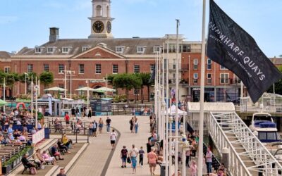 Gunwharf Quays contributes over £145m to the local economy